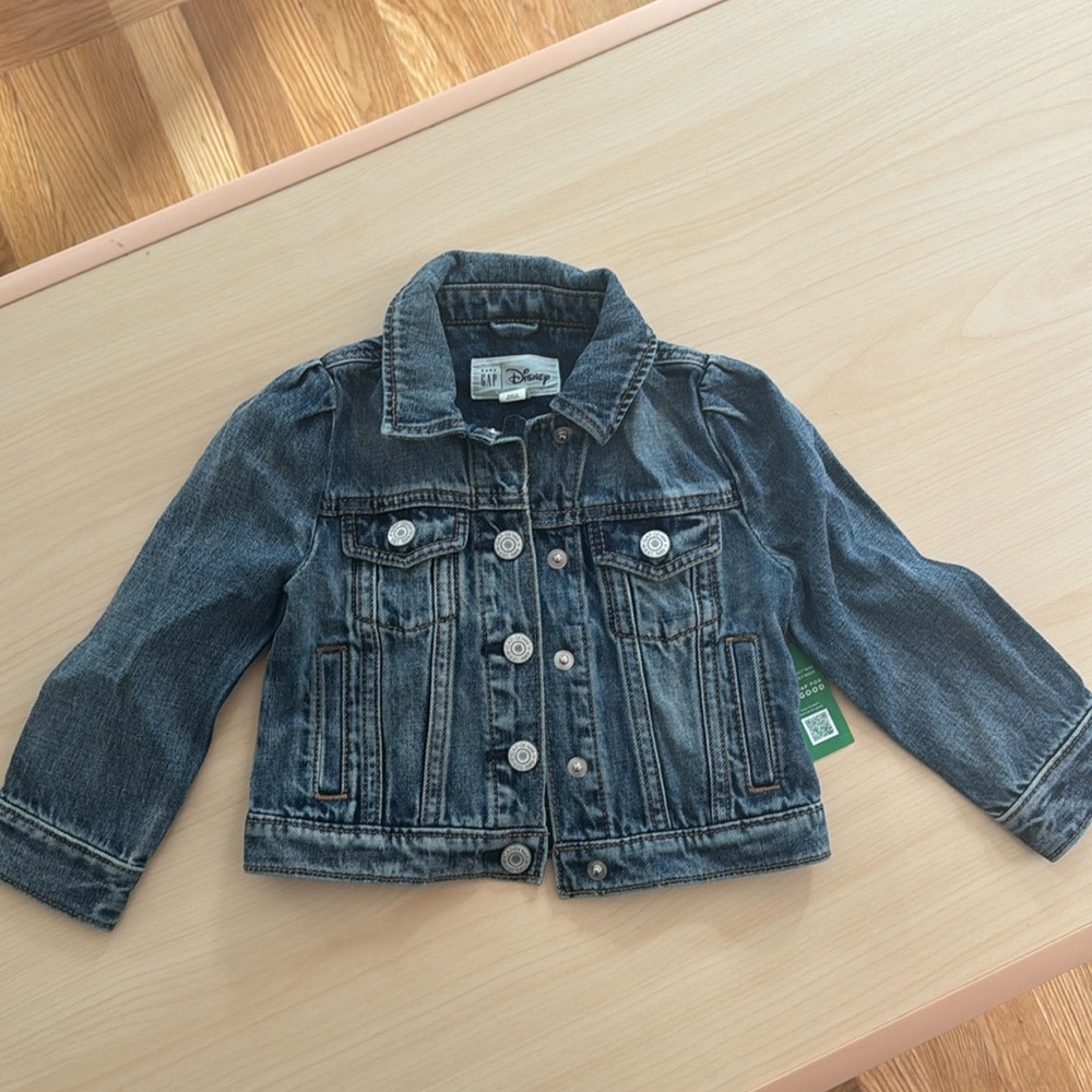 NWT gap minnie denim jacket